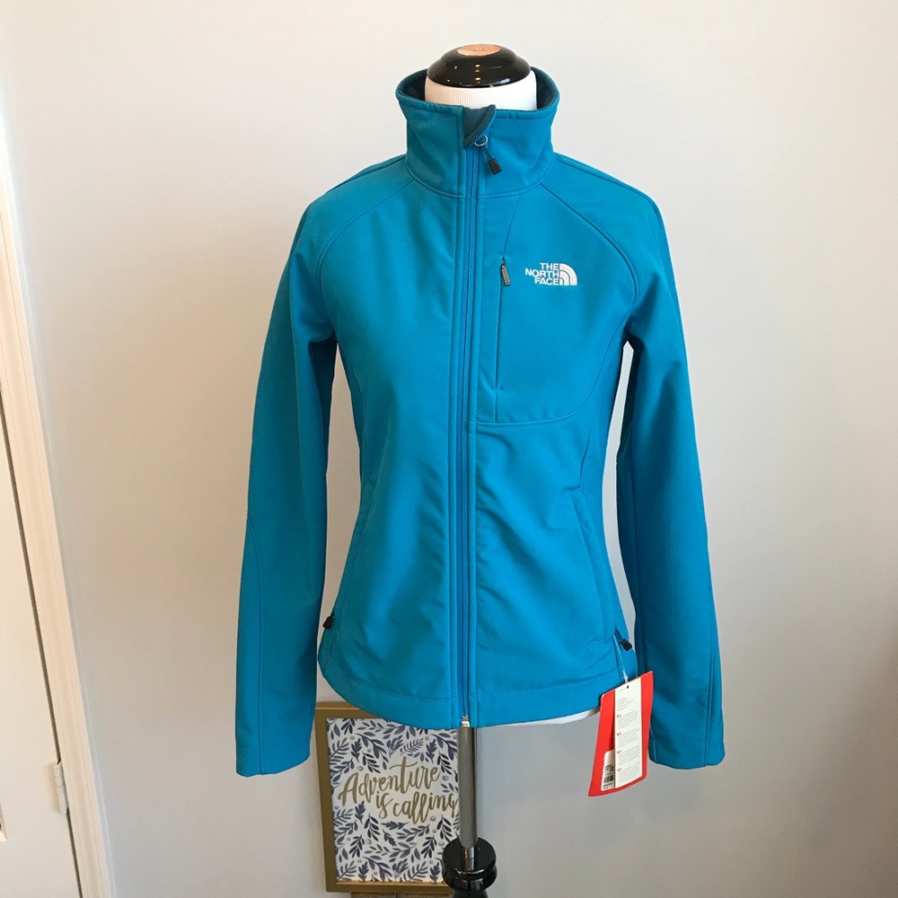 North Face Apex Bionic blue jacket. Size XS, NWT